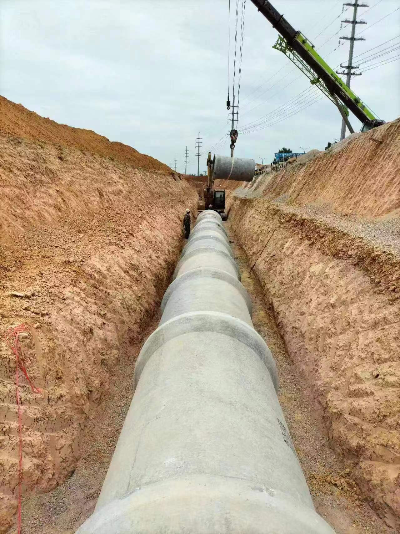 武華大道至武鳴區水質(zhì)凈化廠(chǎng)污水管網(wǎng)工程成功通水